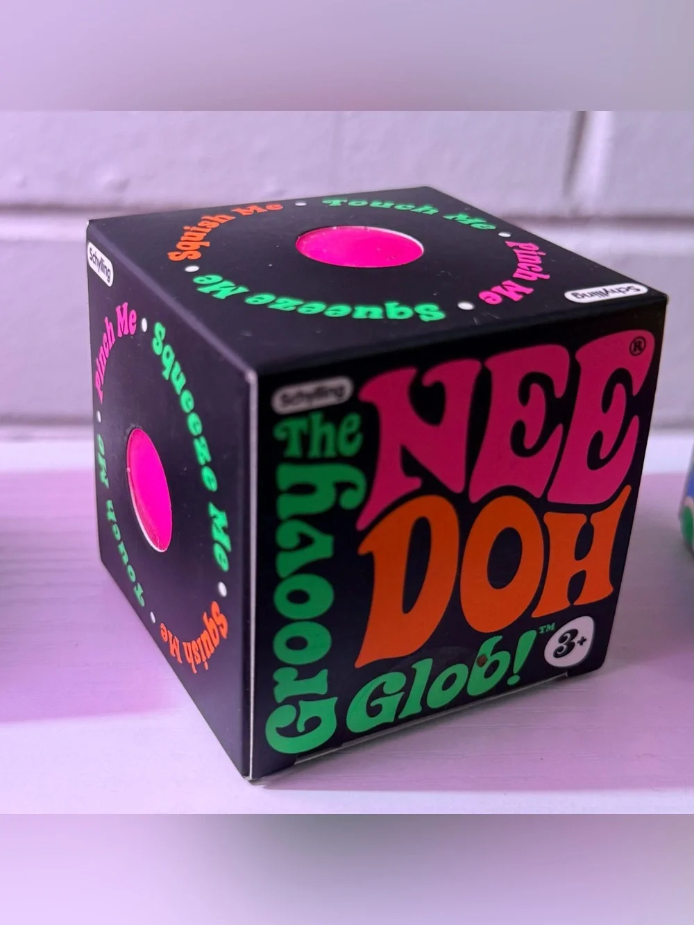 NeeDoh 4pc Sensory Bundle Nice Cube Gumdrop Fuzz Ball Groovy Glob